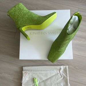 BNIB JONATHAN SIMKHAI CRYSTAL KELSEY BOOTS